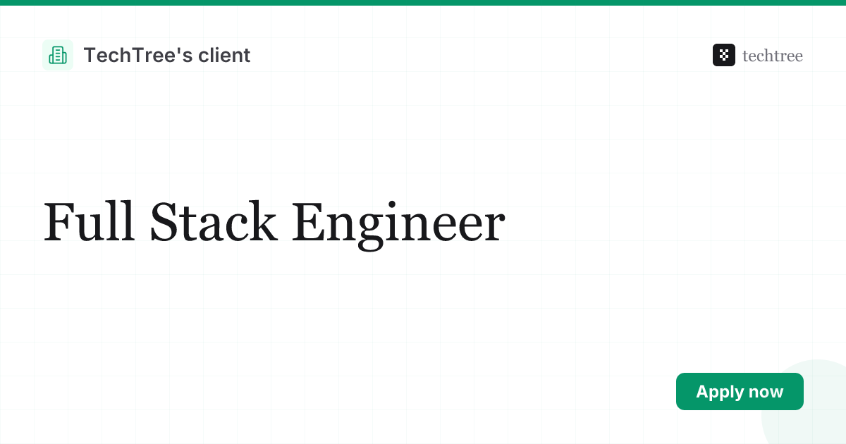 Full Stack Engineer at AI powered operating system for distributors and ...